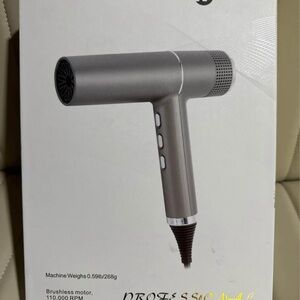 Sleek Gray Hair Dryer by Dyson